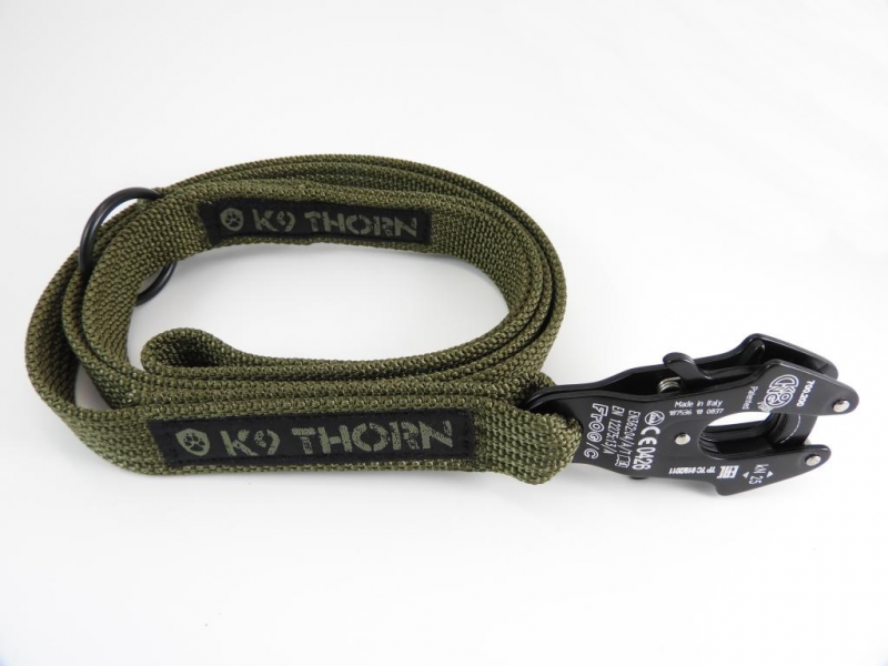 K9 Thorn Kong Frog Leash 100cm, Olive