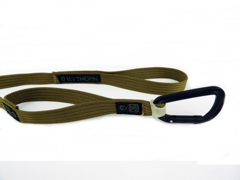 K9 Thorn Express Λουρί με 2 Λαβές 100cm, coyote brown