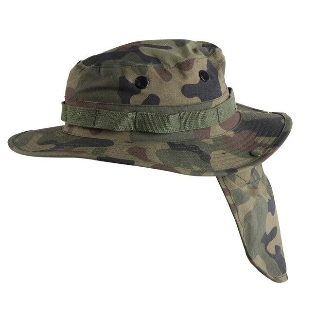 Helikon-Tex BOONIE klobuk PolyCotton Ripstop, PL Woodland