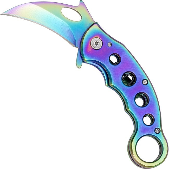 Haller Karambit Μαχαίρι Rainbow Coating