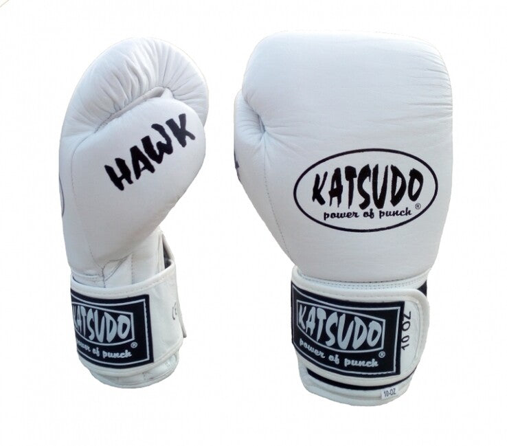 Katsudo Hawk box boksarske rokavice, bele