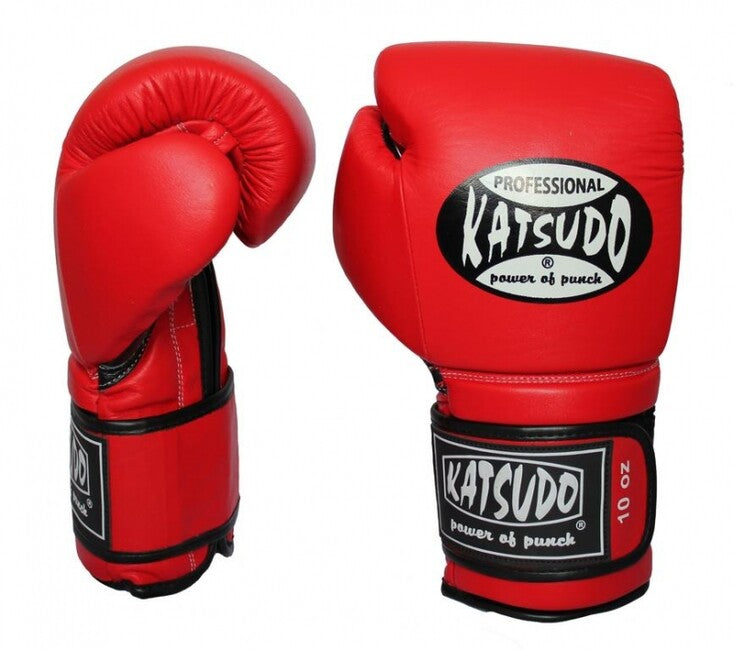 Katsudo Profesional boksarske rokavice, rdeče