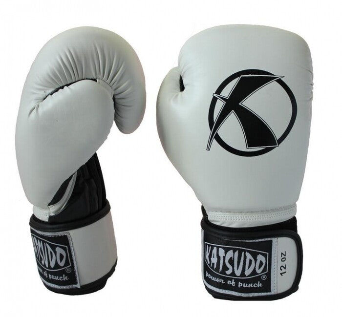 Katsudo Punch II box rokavice, bele