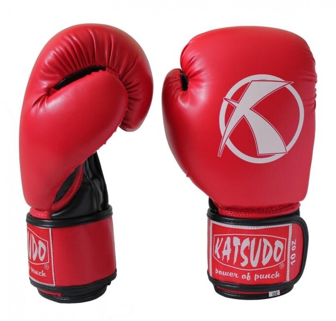 Katsudo Punch II box rokavice, rdeče