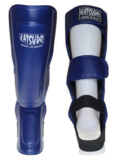 Katsudo Fort II shin and instep guards, blue