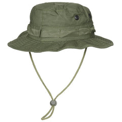 MFH GI Bush Καπέλο Αμερικάνικο Rip stop με Κορδόνι, OD green