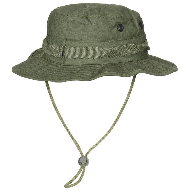 MFH GI Bush američki klobouk Rip stop s šnurom, OD green