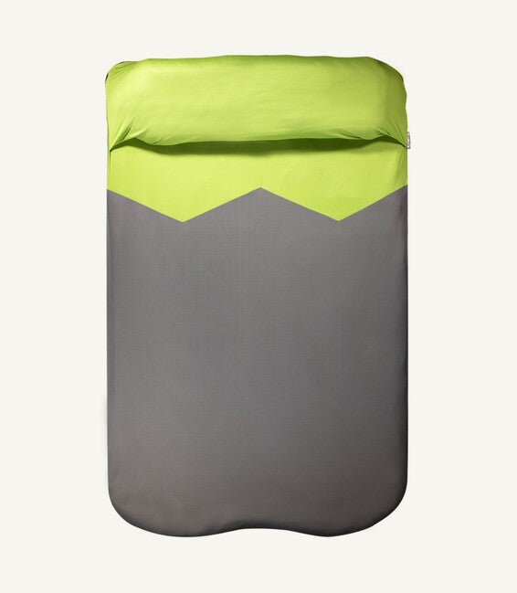 Klymit Double V Sheet zaščitni ovitek za podlogo za spanje, zeleno siva