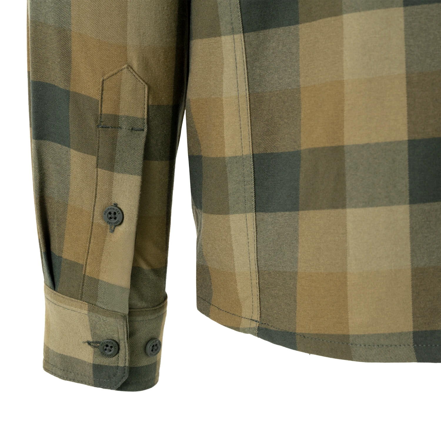 Helikon-Tex Defender Mk2 Nylon Sorona Blend košeľa, Dark Ochre Plaid