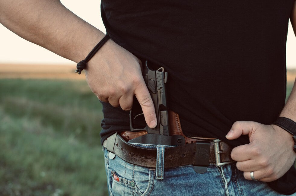 Falco Hybrid IWB tok Glock 19, rjava prava