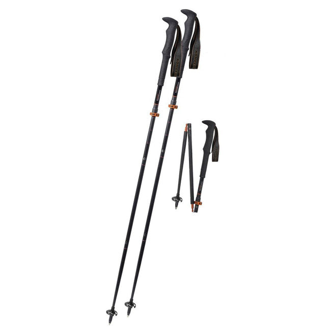 Komperdell FXP.4 Exp. Vario zložljiva palica Carbon, 105-125 cm, 1 par