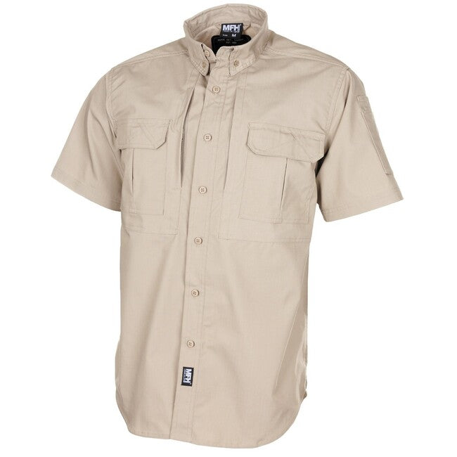 MFH Professional Attack majica s kratkimi rokavi obdelana s teflonom, khaki