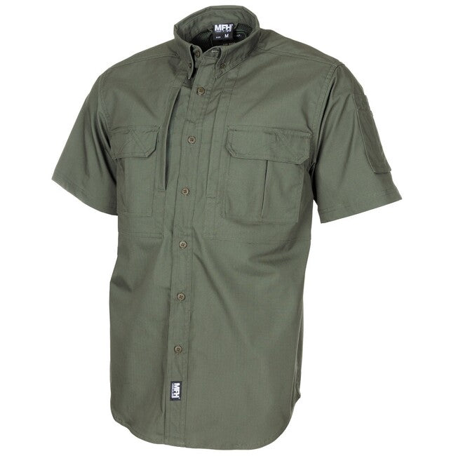 MFH Professional Attack Κοντομάνικο Μπλουζάκι με Επίστρωση Teflon, OD green