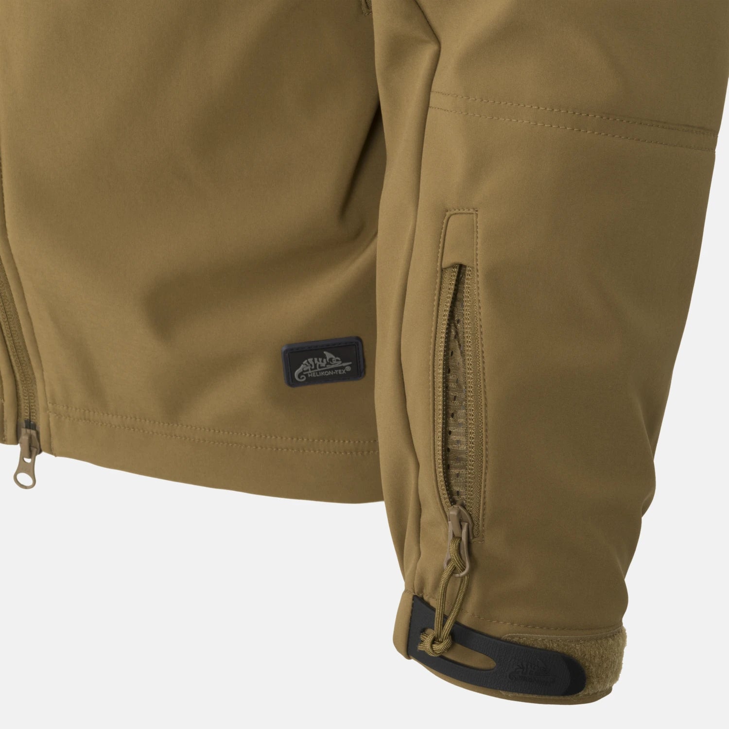 Helikon-Tex GUNFIGHTER bunda Shark Skin, zelená – detail 6