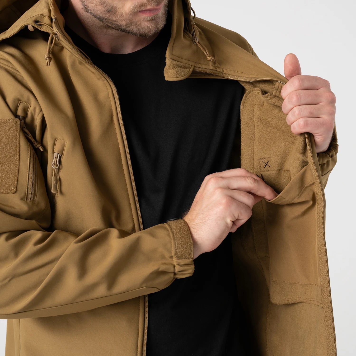 Helikon-Tex GUNFIGHTER bunda Shark Skin, Crimson Sky – detail 9