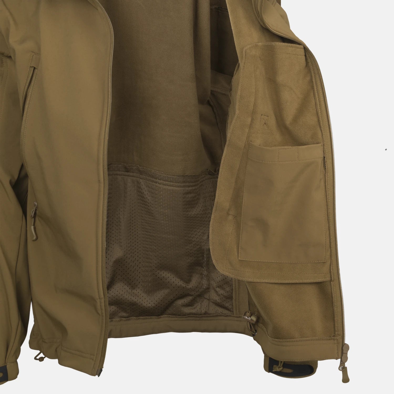Helikon-Tex GUNFIGHTER bunda Shark Skin, zelená – detail 11