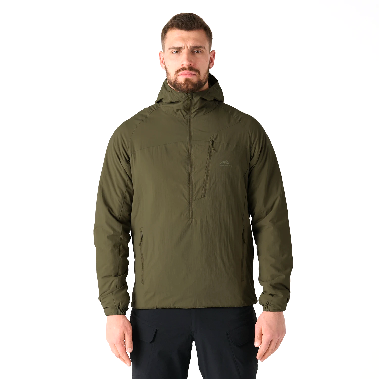 Helikon-Tex Wolfhound Hoodie Lite prechodná bunda, taiga green
