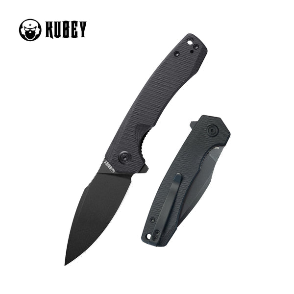 KUBEY Calyce Drop Pt. preklopni nož, Dark Night
