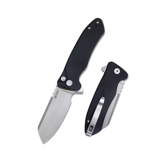 KUBEY Creon S preklopni nož, Black-Blue G10