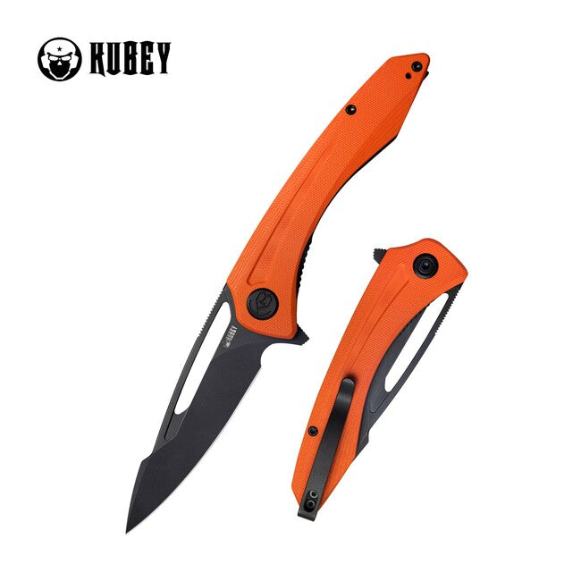 KUBEY Merced preklopni nož Orange & Black