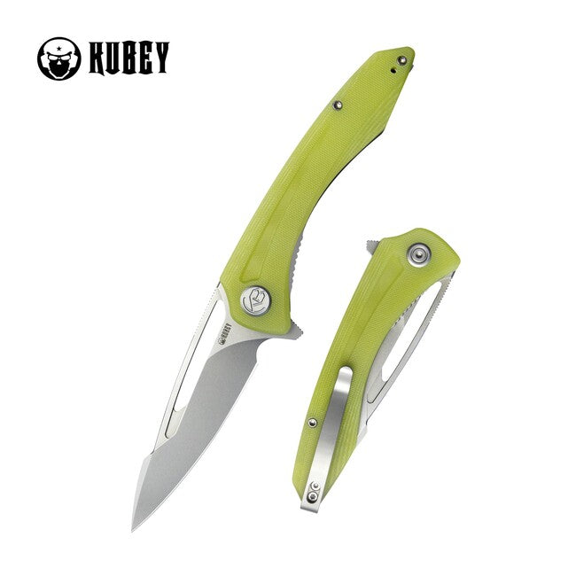 KUBEY Merced preklopni nož Yellow G10