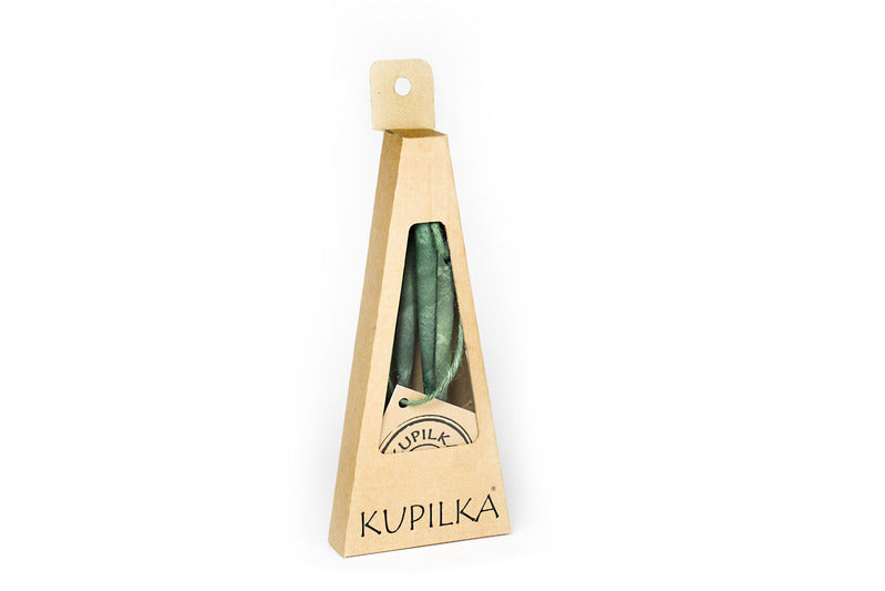 Kupilka komplet pribora v embalaži, zelena