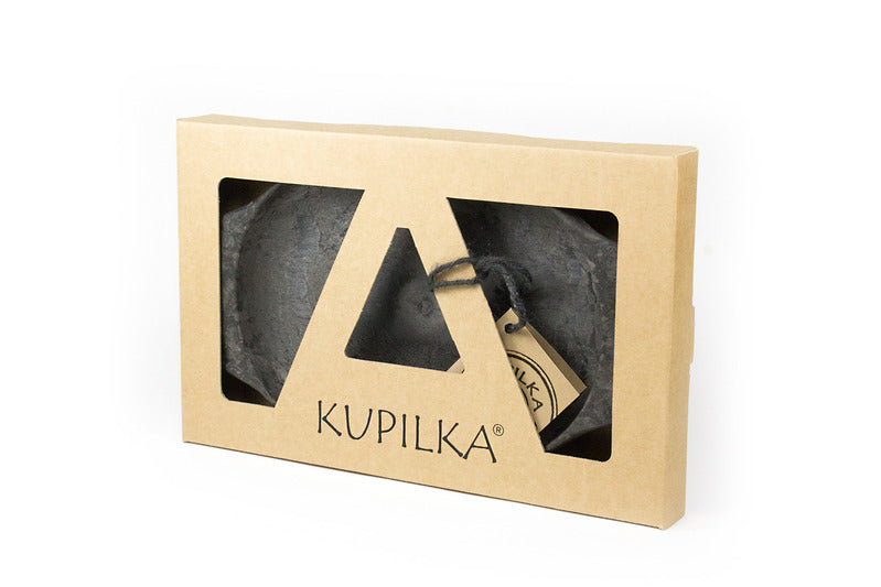 Kupilka 44 Plate plitek krožnik s prevleko, črn