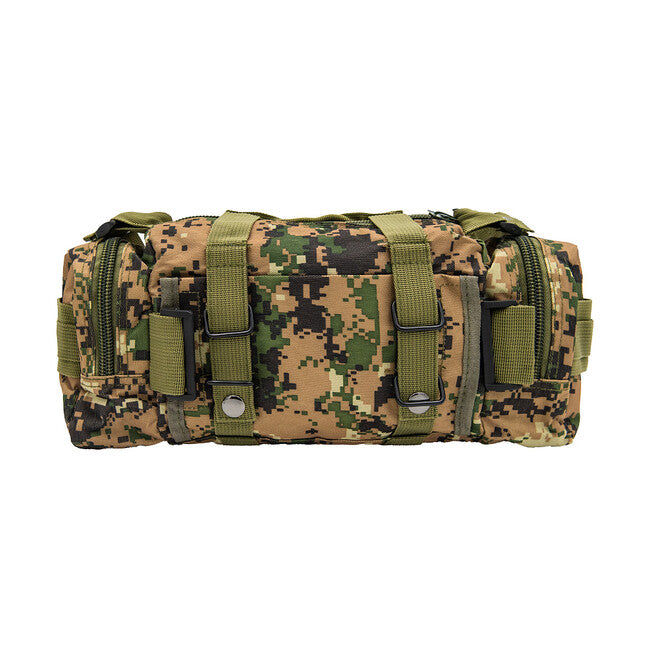 WARAGOD Hip Tactical Waist Bag, Digital Woodland