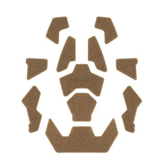 Leghorn Dry Zips Helmet Patch Set, Coyote
