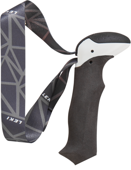 LEKI Aergon Foam Náhradný Diel Skin Strap, λευκό-γκρι καφέ, 16 mm
