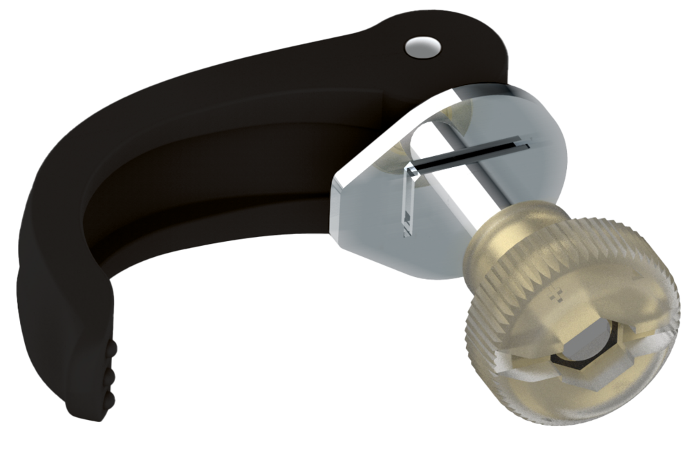 LEKI Speed Lock 1 Lever Replacement Part, Black, 16|14 mm