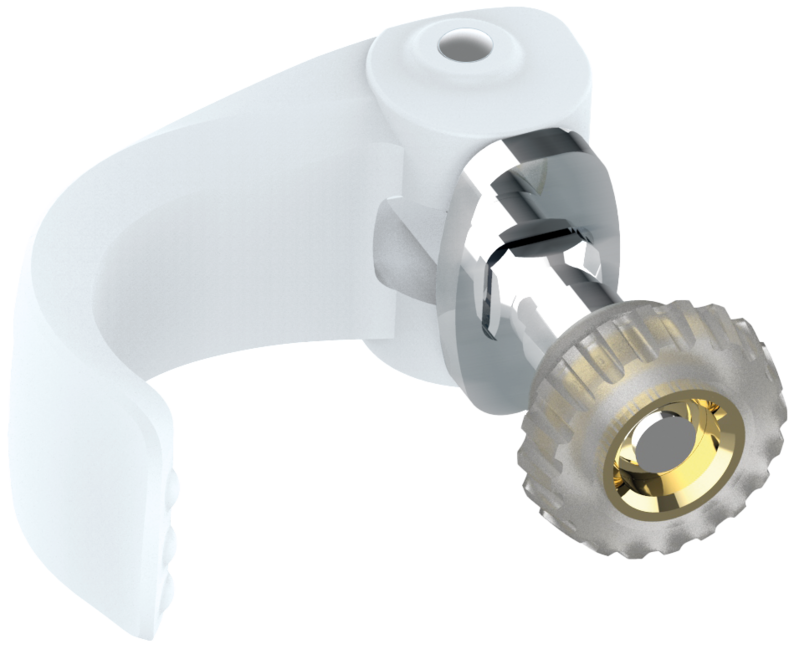 LEKI Speed Lock 2 Lever Replacement Part, White, 18|16 mm