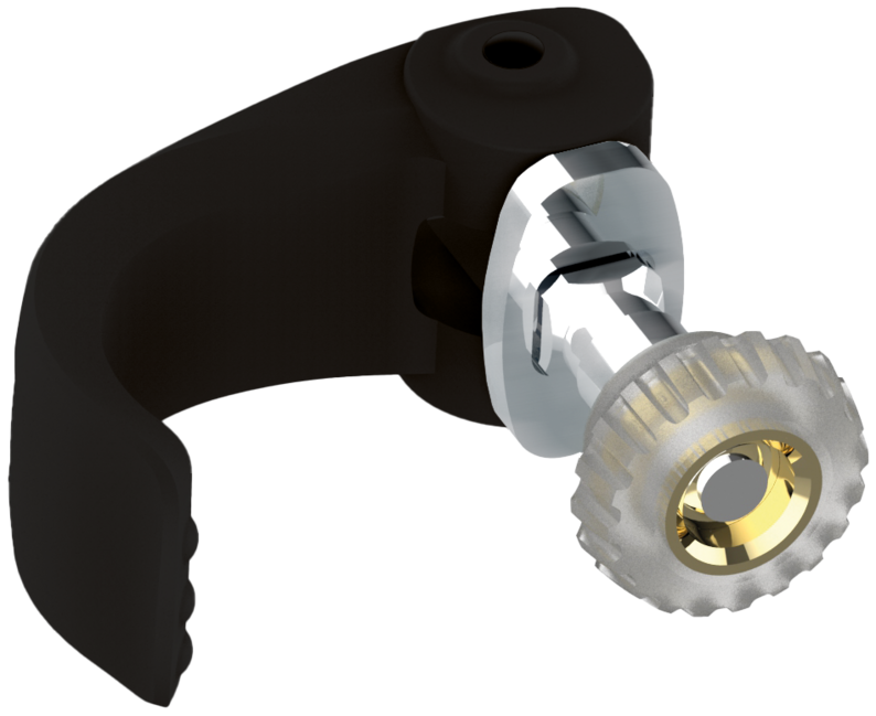 LEKI Speed Lock 2 Lever ανταλλακτικό εξάρτημα, μαύρο, 18|16 mm