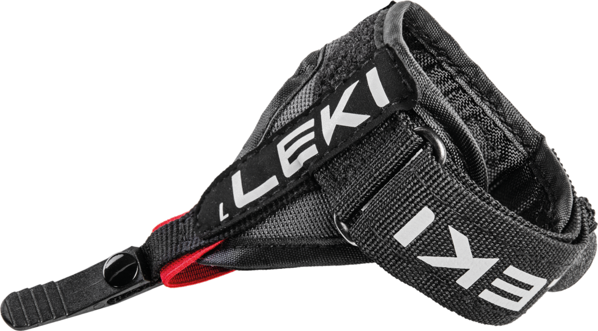LEKI Trigger 1 V2 Strap Replacement Part Pair, Black-Silver, M - L - XL