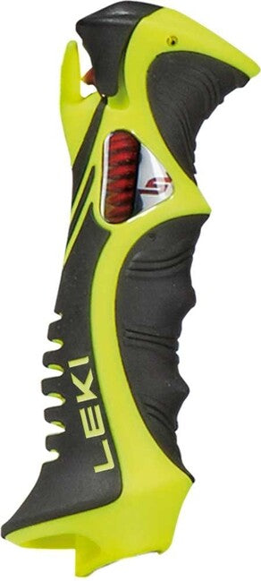 LEKI Trigger S SL09 Grip with Cover 16 mm, Neon Yellow/Black