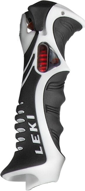 LEKI Trigger S Slalom rokavice 18mm, belo/črne
