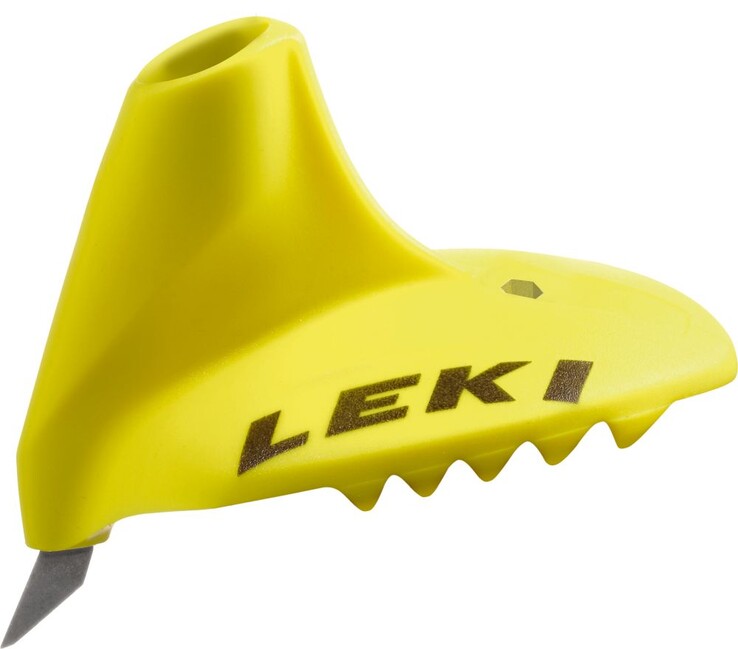 LEKI Super Race Vario Basket krožniki s konico 9 mm, neonsko rumeni