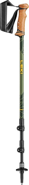 LEKI Legacy Lite AS smučarske palice, mango-olivno zelena-stekleničnozelena, 100 - 135 cm