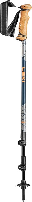 LEKI Legacy Lite smučarske palice, oranžna-denimska modra-svetla antracitna, 100 - 135 cm