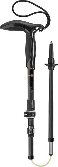 LEKI Legend Series Micro smučarske palice, naravna ogljik-črna-baker, 85 - 100 cm