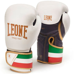 LEONE ITALY'47 boksarske rokavice, bele