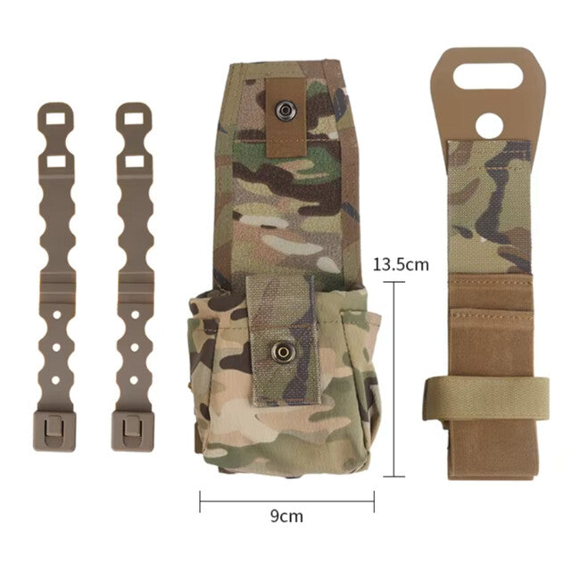 Leguon Omen Quick Tactical Survival First Aid Kit, Black CP