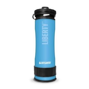 Lifesaver filtrirna in čistilna steklenica za vodo 400ml, modra