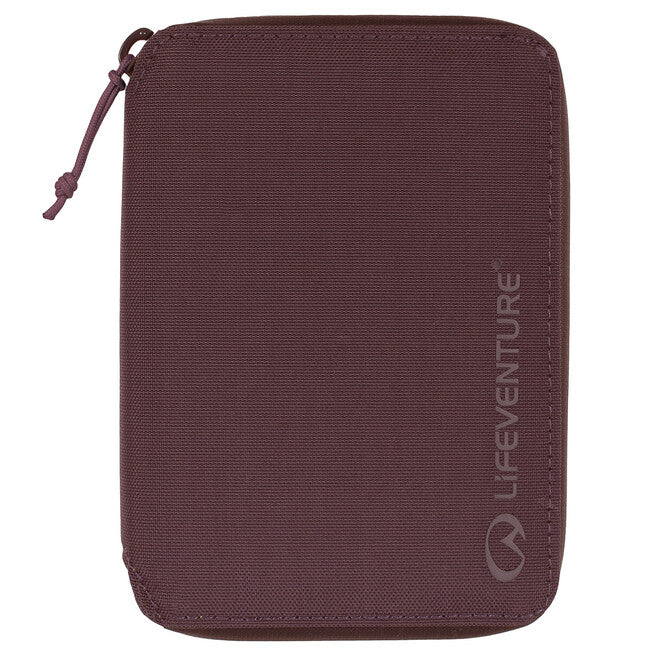 Lifeventure potovalna denarnica z zaščito RFID, sliva