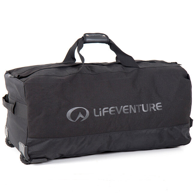 Lifeventure potovalna torba s kolesi 120 l, črna