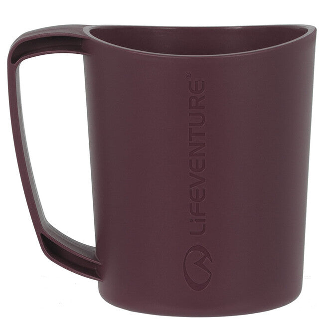 Lifeventure Ellipse Big Mug lonček 450 ml, vijoličen