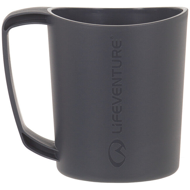 Lifeventure Ellipse Big Mug lonček 450 ml, grafit
