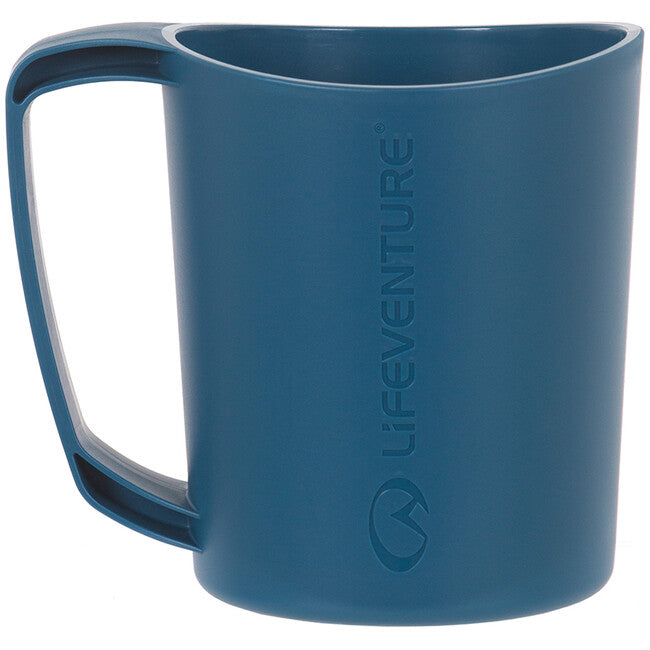 Lifeventure Ellipse Big Mug lonček 450 ml, mornarsko modra
