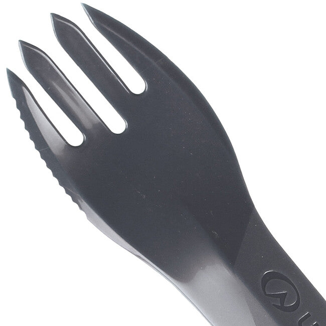Lifeventure Ellipse Multifunctional Utensil Set Spork, Graphite