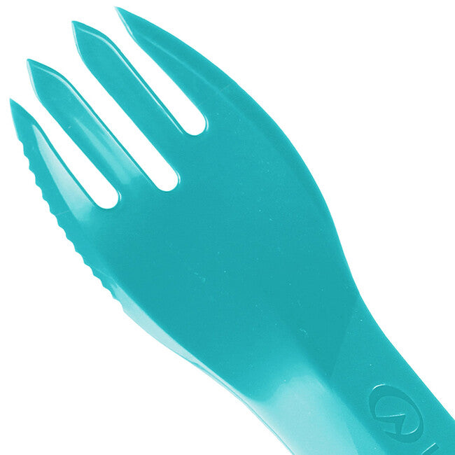 Lifeventure Ellipse Spork Multifunctional Utensil Set, Teal